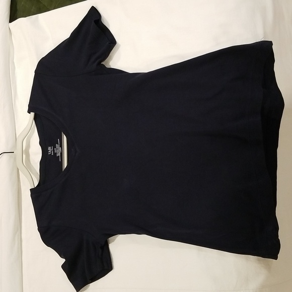 Plain dark blue marine tshirt - Picture 4 of 5